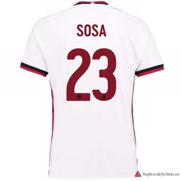 Camiseta Milan Segunda equipación Sosa 2017-2018